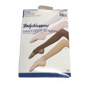 Body Wrappers C80 White Tights Full Foot S/M